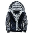 thumbnail image 2 of AliExpress Explosions Winter Camouflage Sweater Men‘s Casual Sports Cardigan Sweater Jacket Fleece-lined Thickened Warm Sweater, 2 of 6