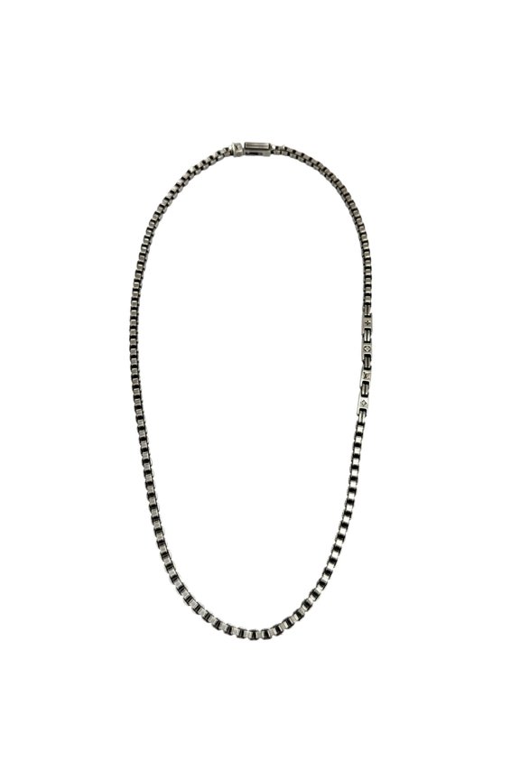 Pre-Owned LOUIS VUITTON (Louis Vuitton) 2025 model M02027 Necklace LV Tailor AG925 Chain Silver...