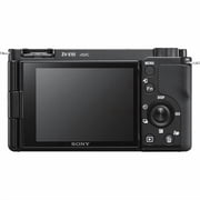 Sony ZV-E10 Mirrorless Camera with 16-50mm Lens, 128GB Memory.43 Wide Angle & 2X Lenses, Case. Tripod, Filters, Hood, Grip,Spare Battery & Charger, Video & Photo Editing Software Kit -Deluxe Bundle