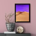 thumbnail image 3 of Designs ByLITA Purple Desert Haze, 11 x 14 Black Wall Print Inspirational (Framed) | Old Masterpieces | Stylish Modern Decoration For The Home and Office, 3 of 4