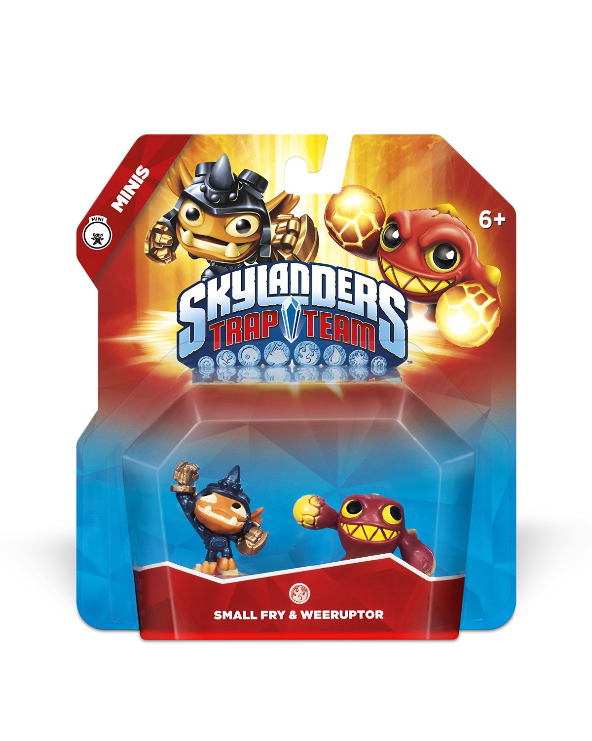 Skylanders Trap Team Small Fry / Weeruptor 2 pack Mini Character Pack (Universal) - image 3 of 7
