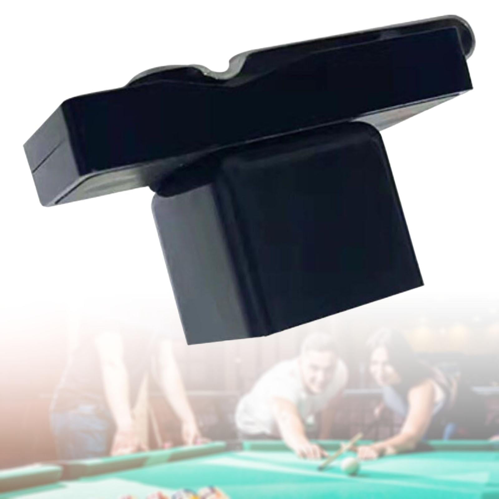 Premium Magnetic Billiard Chalk Holder Cue Sticks with Clip Accessory 