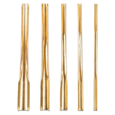 5Pcs/Set Brass Clay Hole Cutters Wear Ceramic Punch Tools