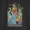 thumbnail image 2 of Junior's Disney Princess Arch Sweatshirt Black Small, 2 of 4