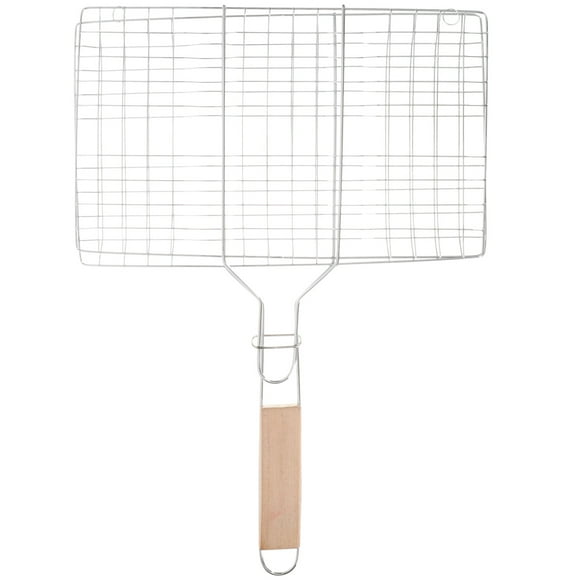 Cesta para asar a la parrilla, cesta para asar pescado, red para asar, accesorio para asar pescado y verduras