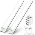 thumbnail image 1 of SHIBA-Under Cabinet Lighting, 3 Colors Dimmable Wireless Motion Sensor Closet Lights, Magnetic LED Motion Sensor Light Bar, Rechargeable Under-Counter Light for Kitchen Closet (30cm-2Pack), 1 of 4