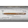 thumbnail image 2 of 10 Twist Action Plastic Stylus Pens Pack - Metallic Barrel, Black Ink - Gold, 2 of 5