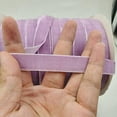 thumbnail image 2 of 10 Yards Velvet Ribbon Spool (Red  5/8"), 2 of 2
