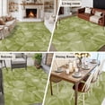 thumbnail image 5 of 8'x10' Area Rugs, Sage Green Geometric Indoor Outdoor Area Rug for Living Room Bedroom, Modern Stereotypic Abstract Art Washable Bathroom Rugs Kitchen Floor Carpet Mats Home Decor Aesthetic, 5 of 8
