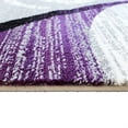 thumbnail image 5 of Flash Furniture Valli Rectangular Contemporary Black, Grey, Purple Area Rug, 8' x 10', 5 of 7