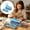 Blue, variant on Paint Brush Cleaner - Rinsing Cup with Water Circulation - Art Brush Washer for Acrylic and Watercolor - Rose Red