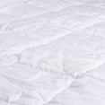 thumbnail image 2 of Melissa Linen Queen Size Down Alternative Comforter, Bamboo Jacquard Cotton, White, 2 of 6