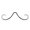 Black, variant on 14G Mustache Septum Ring 316L Surgical Steel Septum Mustache Nose Ring Piercing Jewelry Septum Piercing Hanger