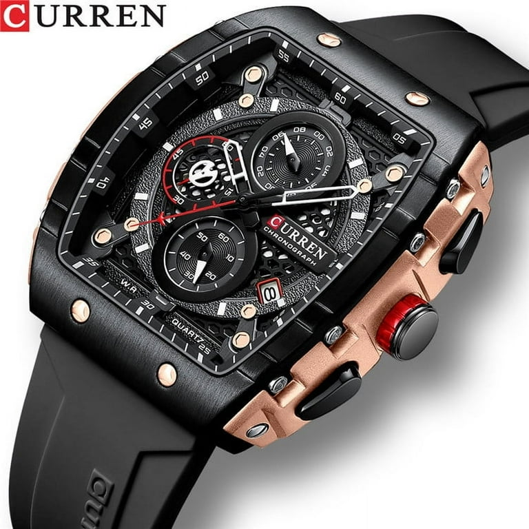 Curren New 8442 Six-Pin Chronograph Men's Watch Fashion Multi