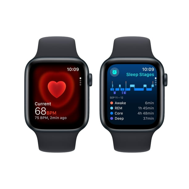 Apple Watch SE2 44mm GPS Jet Black Aluminum Case with Jet Black