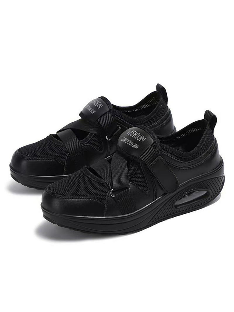 azúcar Contable Caso Wardian Colisha Women's Wide Width Walking Shoes with Adjustable Closures Air  Cushion Sneakers for Elderly Diabetic Edema Swollen Feet - Walmart.com