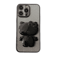 thumbnail image 1 of Venta al por mayor de fábrica Hello Cute Kitty espejo de maquillaje titular de lujo caja del teléfono del diamante del brillo para samsung galaxy s23 ultra a54 a34, 1 of 4