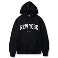 thumbnail image 2 of Sudaderas con capucha de la ciudad de Nueva York para hombres y mujeres, sudaderas con estampado de letras, sudaderas gráficas, jersey con capucha Harajuku informal suelto, ropa deportiva, 2 of 5