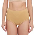 thumbnail image 3 of MISS MOLY 2 Pack Womens Mid Waist Padded Butt Lifter Tummy Control Panties Underwear with Removable Pads, 3 of 6