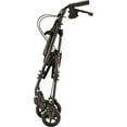 thumbnail image 4 of NOVA Medical Products Jouney Steel Rolling Walker, Black, 4 of 7