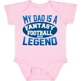 thumbnail image 3 of Inktastic My Dad is a Fantasy Football Legend Boys or Girls Baby Bodysuit, 3 of 5