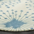 thumbnail image 3 of SAFAVIEH Bella Owen Fire Burst Wool Area Rug, Beige/Blue, 8' x 10', 3 of 5