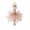 B, variant on Christmas Tree Topper Decoration, Lighted Ballet Elf Xmas Tree Topper for Holiday Home Decor, Metal (6 Styles, Sold Individually)