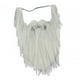 thumbnail image 1 of Barba de Papá Noel, accesorios para barba falsa, barba de franela, bigotes falsos, vestido elegante para actuación festiva, decoración para fiesta de, 1 of 8