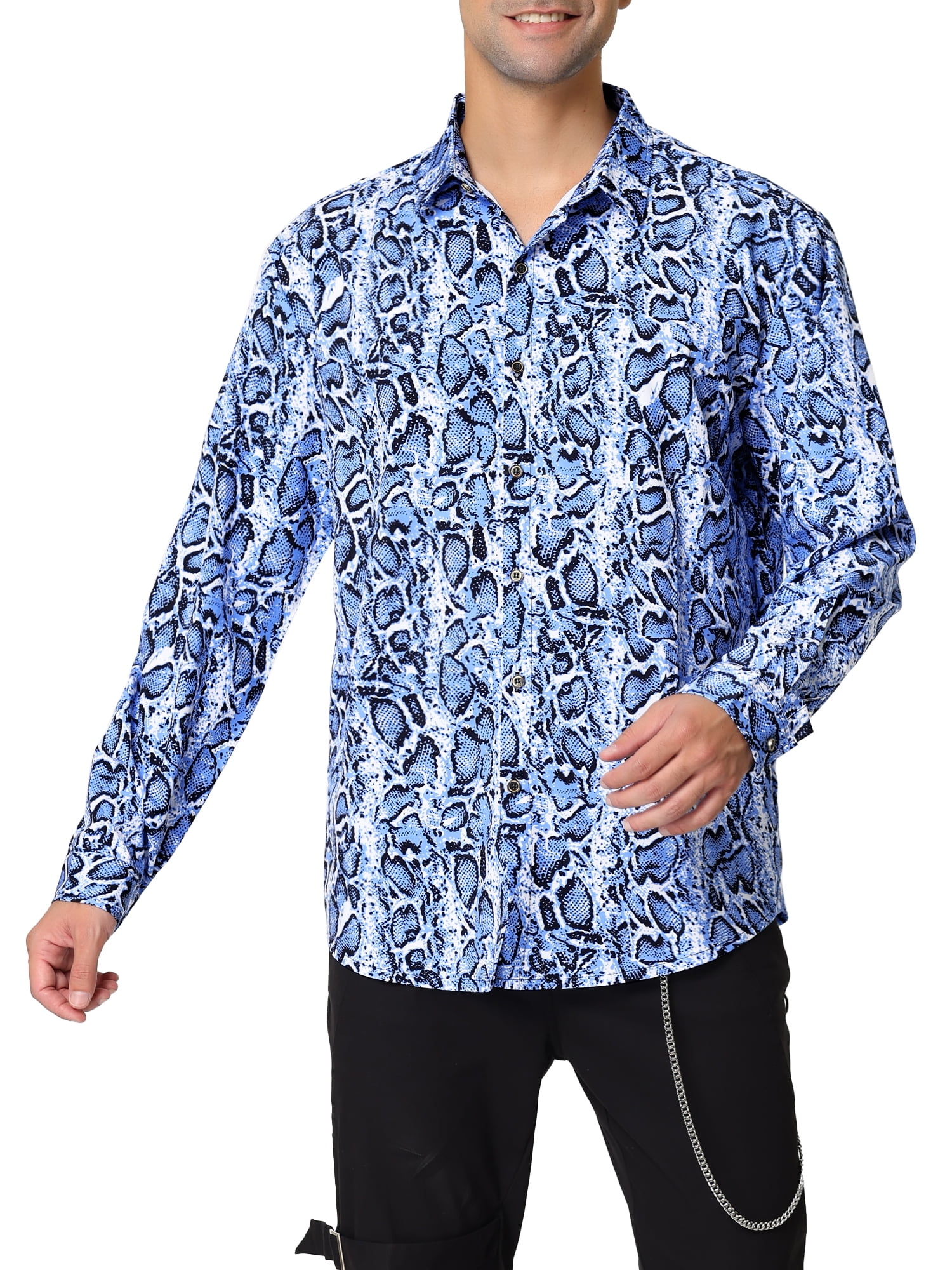 Vintage Leopard Printed Button Down 