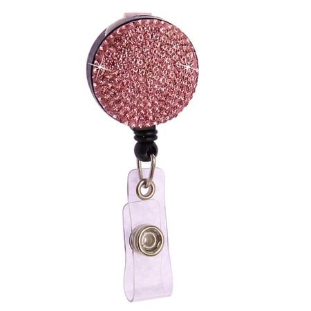 

Hot sales! Round Color AB Rhinestone Flash Drill Easy To Pull Button Can Be Rotated And Retractable.