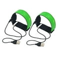 thumbnail image 2 of DYNWAVECA 2Pcs Rechargeable LED Armbands High Visibility Runners Accessories Bracelet Gift Green, 2 of 10