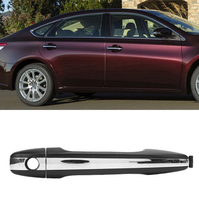 Exterior Door Handles for 2013-2018 Snap On Installation Car Doors Handle Cover with Keyhole Cutout