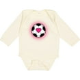 thumbnail image 3 of Inktastic Soccer Player Sports Lover Girls Long Sleeve Baby Bodysuit, 3 of 5