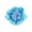 Light Blue, variant on opvise Women Hair Net Sequins Hollow Out High Elasticity Handmade Shiny Vintage Bud Hair Net Ballet Circlet Hair Accessories White