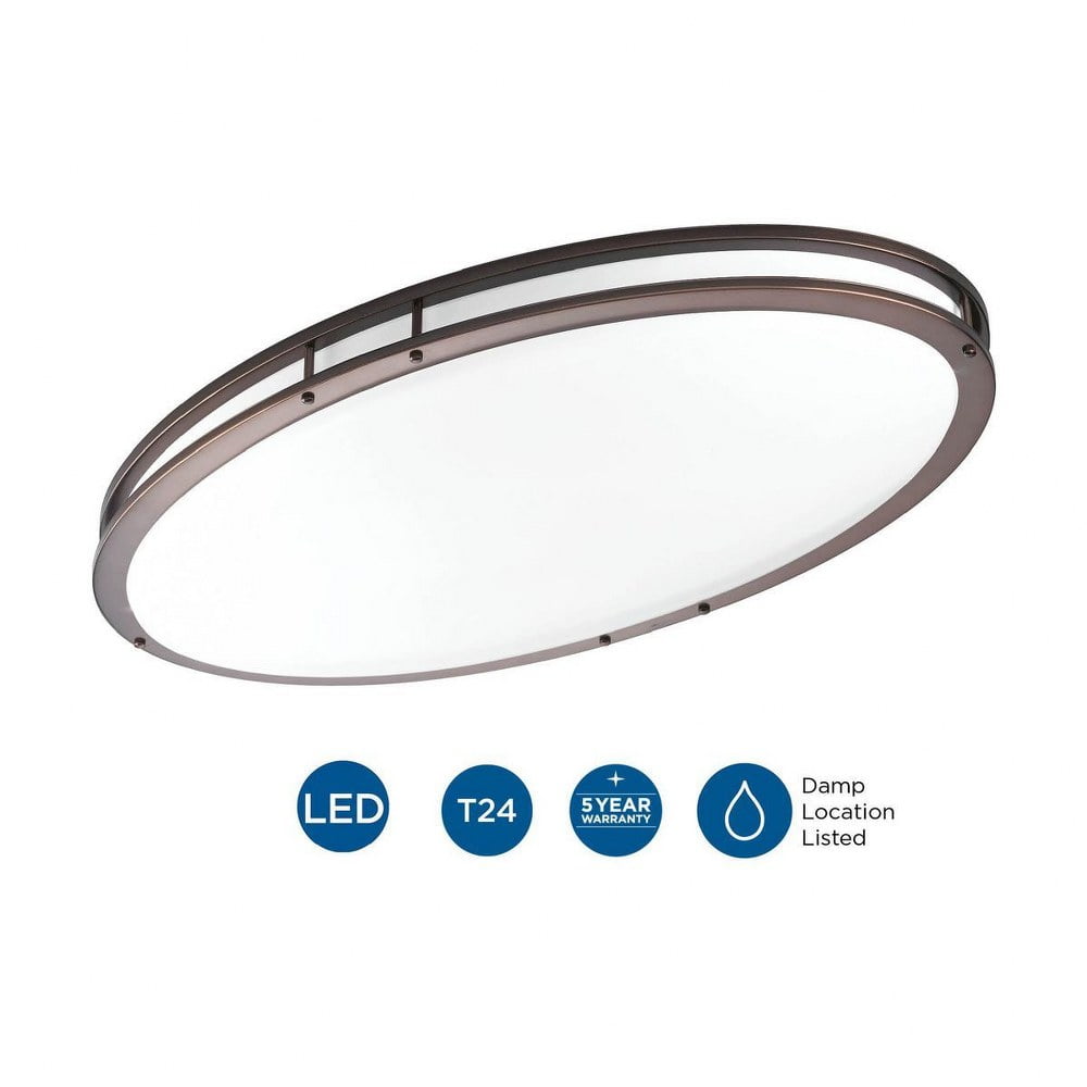 Progress Lighting - Two Light Surface Mount - Close-to-Ceiling - LED CTC COMM -