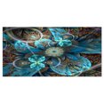 thumbnail image 2 of Design Art - Fractal Blue Flowers, 2 of 3