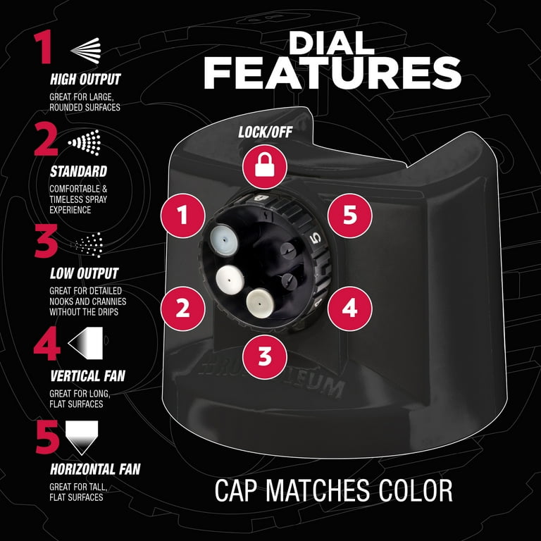 Black, Rust-Oleum Stops Rust Custom Sprays 5 in 1 Semi-Gloss