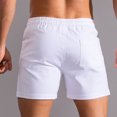 thumbnail image 4 of Mens Shorts Summer Casual Athletic Gym Shorts Elastic Waist Drawstring Shorts with Pockets, 4 of 7