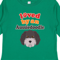 thumbnail image 4 of Inktastic Aussiedoodle Dog Gift Boys or Girls Long Sleeve Toddler T-Shirt, 4 of 5