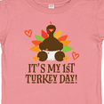 thumbnail image 4 of Inktastic 1st Turkey Day Thanksgiving Boys or Girls Baby T-Shirt, 4 of 5