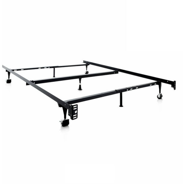 Structures Adjustable Metal Bed Frame, How To Put Together A Metal Bed Frame With Wheels