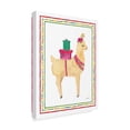 thumbnail image 2 of Trademark Fine Art 'La La Llama I' Canvas Art by Jenaya Jackson, 2 of 3
