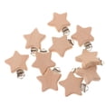 thumbnail image 4 of Wooden Clip Clips Clip Nursing Accessory Star Shaped, 4 of 8