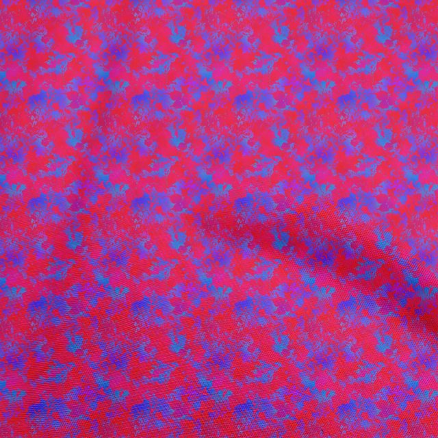 oneOone Velvet Blue2 Fabric Abstract Craft Projects Decor Fabric Printed By The Yard 58 Inch Wide