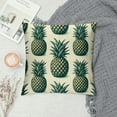 thumbnail image 2 of COMIO Pillow Covers ,Pineapple Cute Doodle Throw Pillow Cover for Sofa Bedroom Decorative Pillow Case Cushion Cover Gifts for Home Decor White, 2 of 5