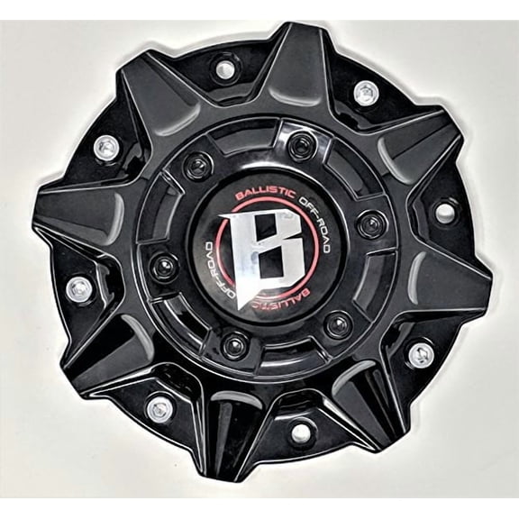 Ballistic Gloss Black Wheel Rim Center Cap LG1208-34