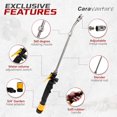 thumbnail image 2 of czcpp-RV Water Heater Tank Rinser, RV Hot Water Tank Flush Wand, Metal Tube Water Tank Flusher, Removes Sediment and Scale from Heaters, Powerful Hose Sprayer Wand for Heater Reservoir, 2 of 4