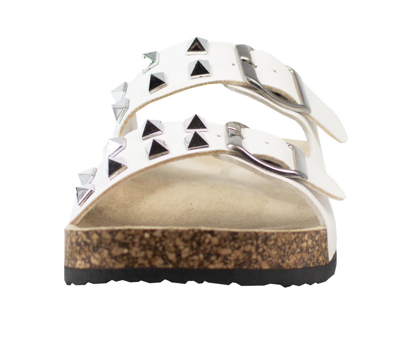 Alexis Bendel Women's Adult Comfort Studded Footbed Sandal