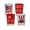 Multicolor#6, variant on Qiulaii Set of 4 US Flag Chair Covers for 4th of July Memorial Day Party Decorations Red White Blue Removable Seat Cover for Home Kitchen Dining Holiday Event 22x18in