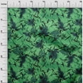 thumbnail image 3 of oneOone Cotton Poplin Green Fabric Abstract Floral Fabric For Sewing Printed Craft Fabric By The Yard 42 Inch Wide-2rb, 3 of 5